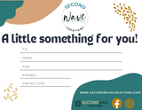 Second Wave Creations Gift Card