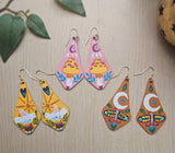 Handpainted Earrings