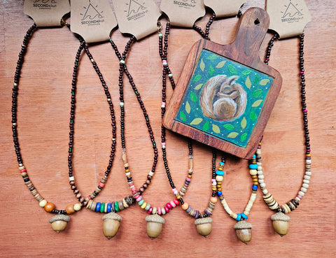 Acorn Necklaces