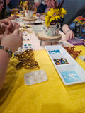 Sip & Create~ Vintage Wings Suncatcher Creations ~ June