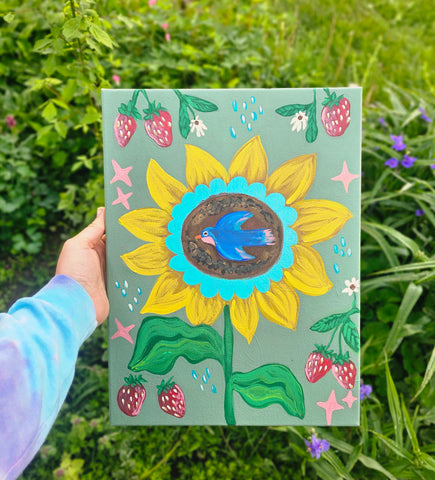 Sip & Create ~Sunflower Sweetness Painting