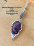 Etched Crystal Amulets