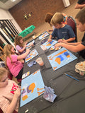 March Kids Art Class ~ Spring Meadows