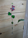 Vintage Stained Glass Suncatchers