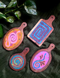 Wood Snake Paintings