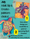 July Adult Painting Class