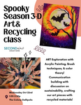 Spooky Season 3D Art & Recycling Class
