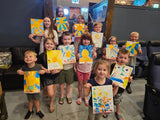 Apple Trees~ Kids Art Class ~Sept