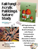 Fantastic Fungi Kids Painting Class 🍄 Saturday! GALLIPOLIS