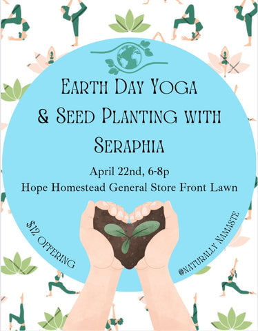 Earth Day Yoga and Seed Planting