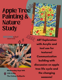 Apple Trees~ Kids Art Class ~Sept