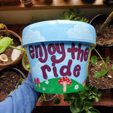 Enjoy the Ride Terracotta Art ~ preorder