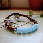 Aquamarine-March bracelet